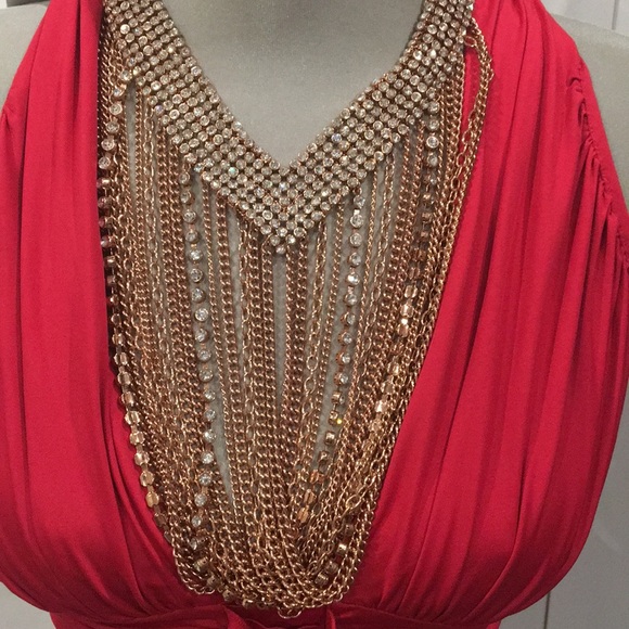 BCBGMAXAZRIA SOCIALITE Collection Bronze Necklace - Picture 3 of 10